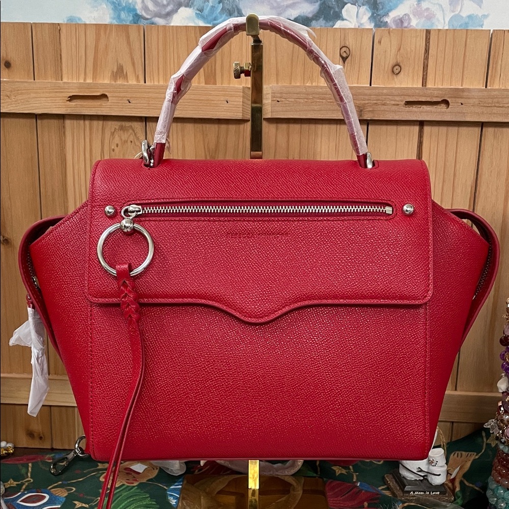 Rebecca Minkoff Bold Red Satchel